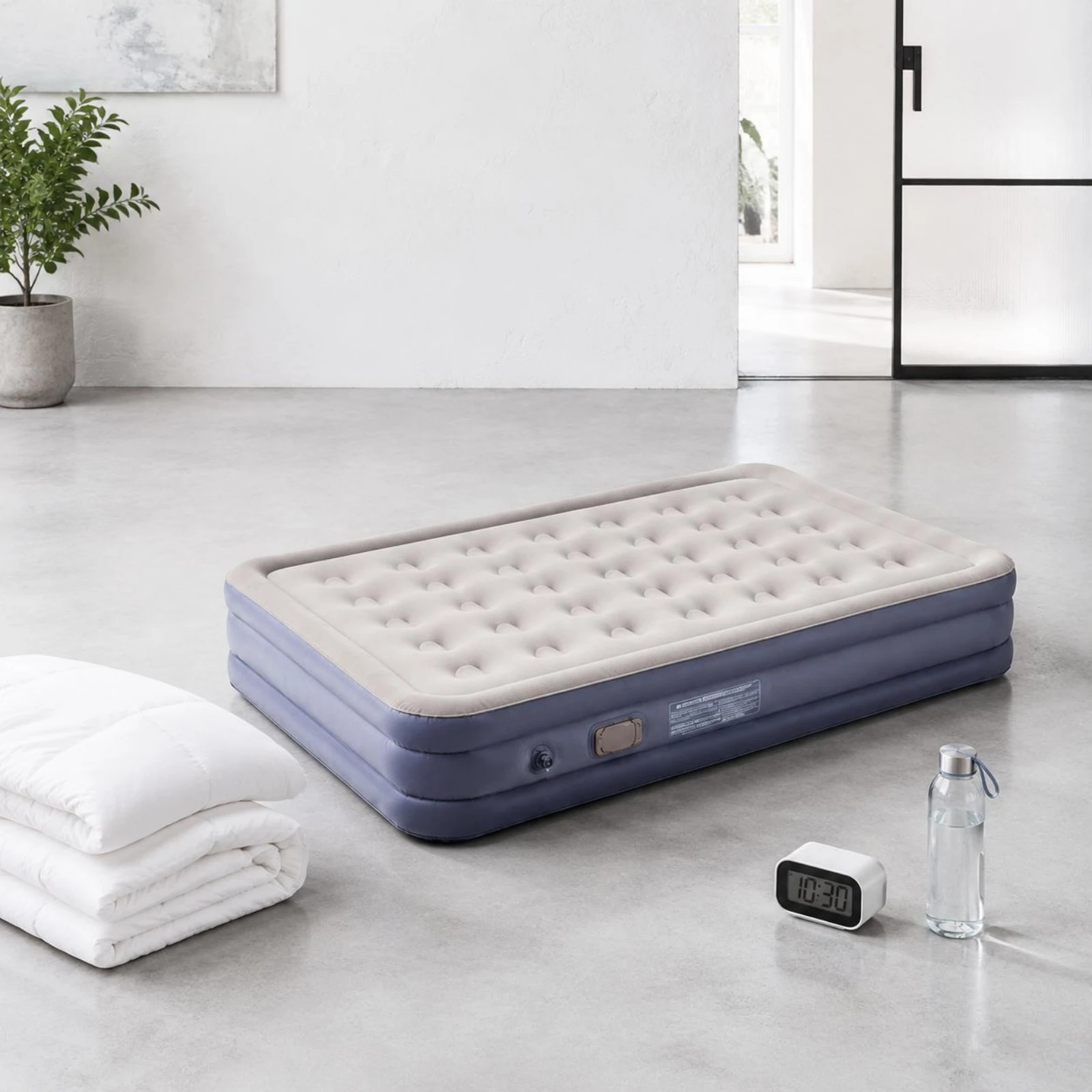 Automatic Air Mattress Portable Self Inflating Air Bed Self Inflating Sleeping Pad Waterproof Inflatable Camping Pad Extra Thick