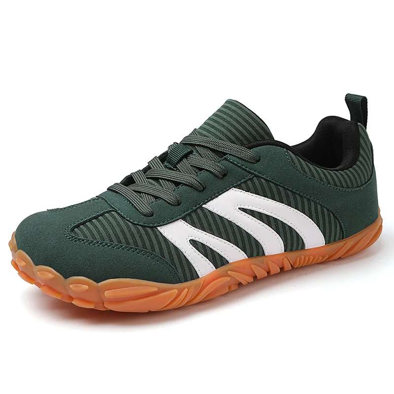 New Men's Wide-Toed Shoes Non-Slip Breathable Walking Shoes Zero-Drop Barefoot Shoes Women's Simple Comfortable Sports Shoes