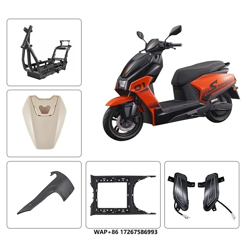 

New ABS Plastic Motorcycle Parts for Replacement/Repair