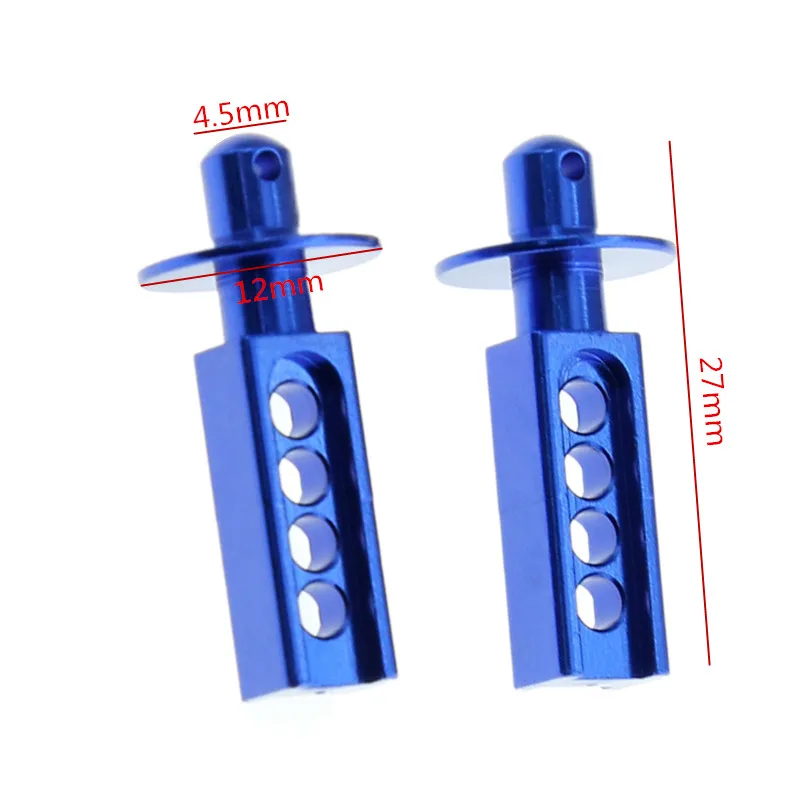 Metal Front Rear Body Posts Mount Shell Column Upgrade Parts Accessories For Traxxas Mini E-Revo E Revo Slash 1/16 RC Car Model