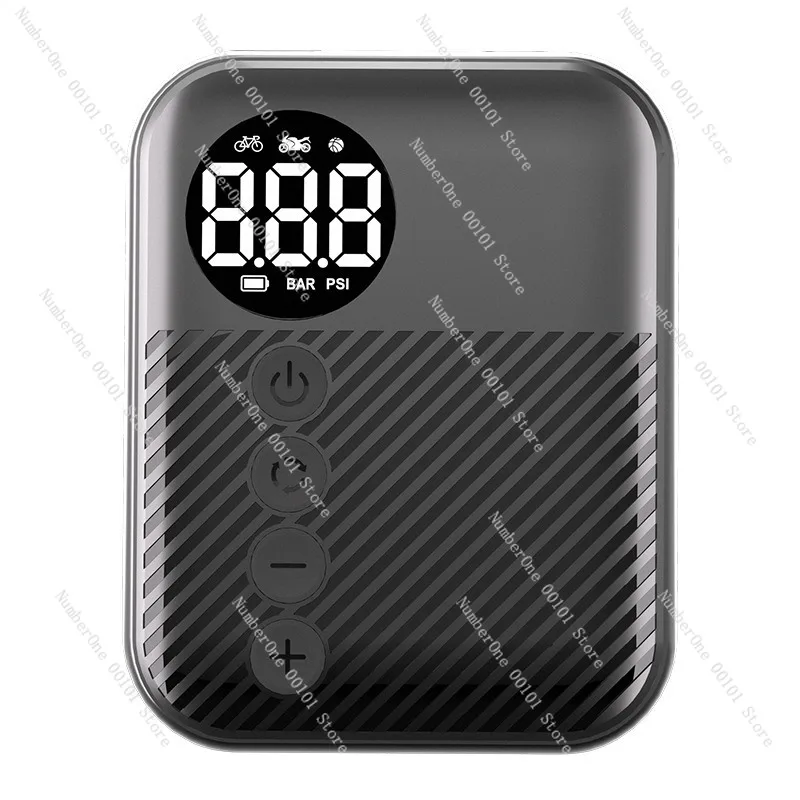 Mini Bike Air Pump Portable Handheld, Wireless Smart for Cycling Camping