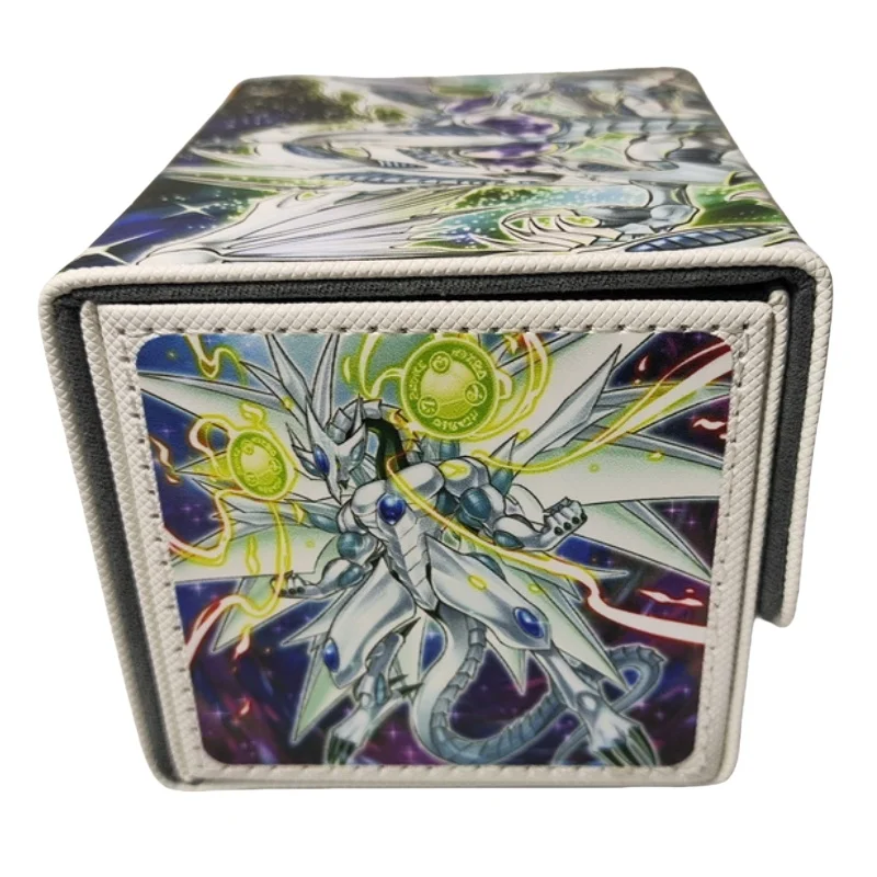 Card Case Yu Gi Oh! Stardust Dragon Tcg Diy High Quality Leather Action Toy Figure Anime Game Collection Storage Box Gift Friend