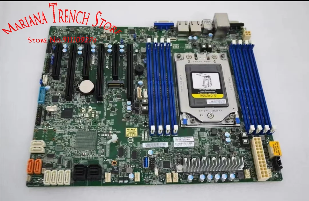 

H11SSL-i for Supermicro A+ Motherboard EPYC 7001/7002 Series Processor ECC DDR4 16 SATA3 Dual Gigabit Ethernet LAN Ports