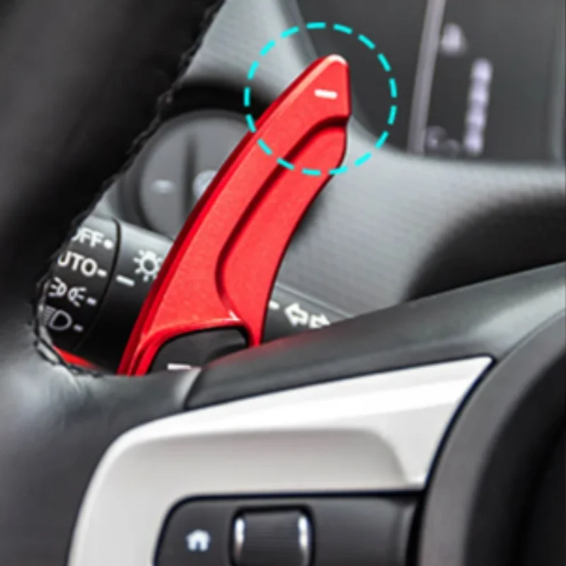 

For Honda E City HR-V Vezel e:HEV Advance 2022-2024 Aluminum alloy Steering Wheel Shift Paddle Extension