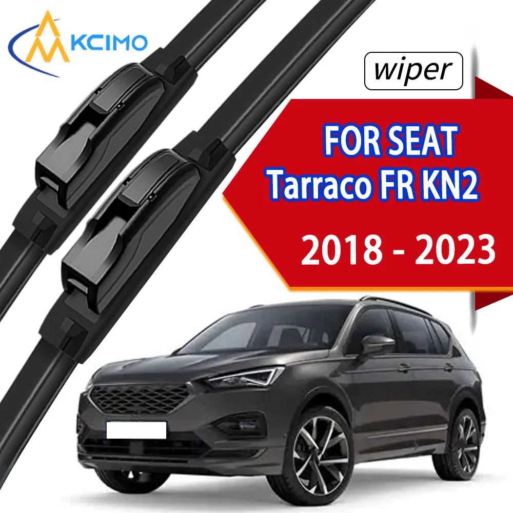 

Durable Rubber Wiper Blades For SEAT Tarraco FR KN2 2018-2023 Front Windshield Car Parts