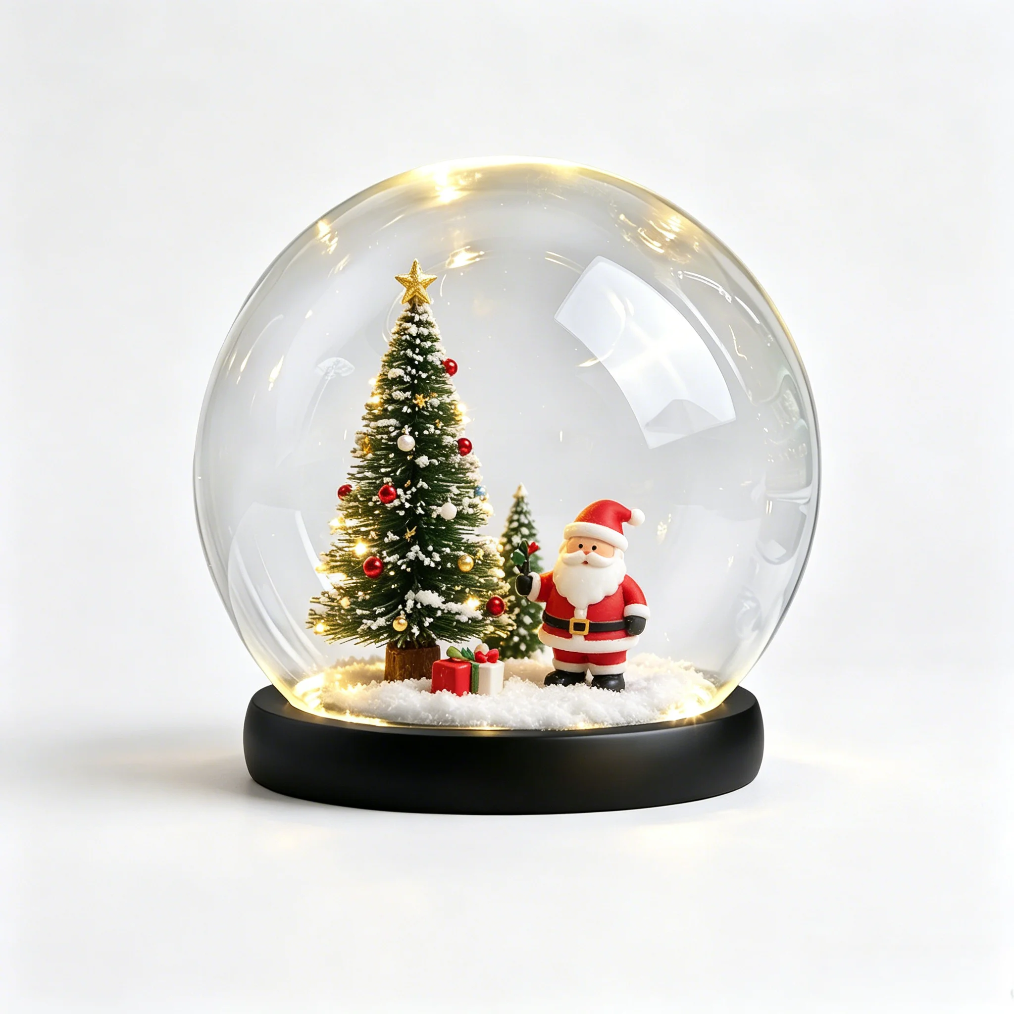 18CM Display Dome with Wood Base Round glass cover for DIY Gift Accessories Home decor Jewelry ornament storage