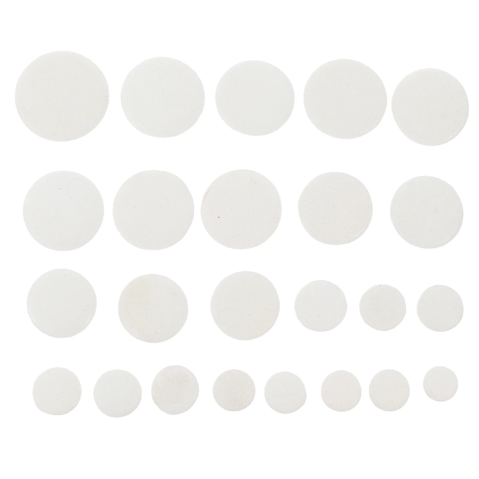 

24Pcs Bassoon Pads Soft Sheepskin Sound Hole Gaskets Bassoon Accessories Key Cushions Repair Supplies Sound Hole Gaskets