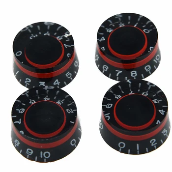 4 adet gitar hız kontrol düğmeleri ses ton düğmesi Vintage hız kontrol gitar düğmeleri Les Paul gitar aksesuarları değiştirme