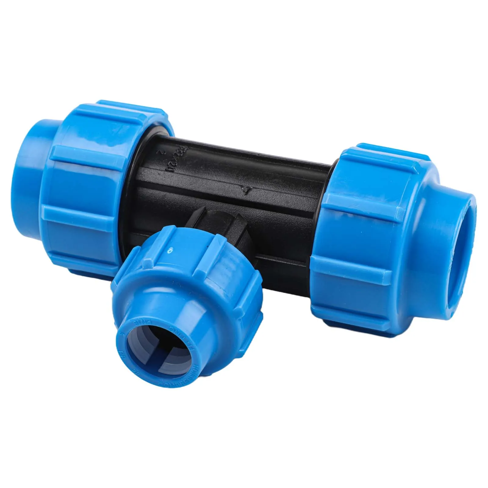 Reducing Tee Irrigation Pipe Fittings Plastic Water Pipe Water Pipe Fittings Public Green Space Home Gardening