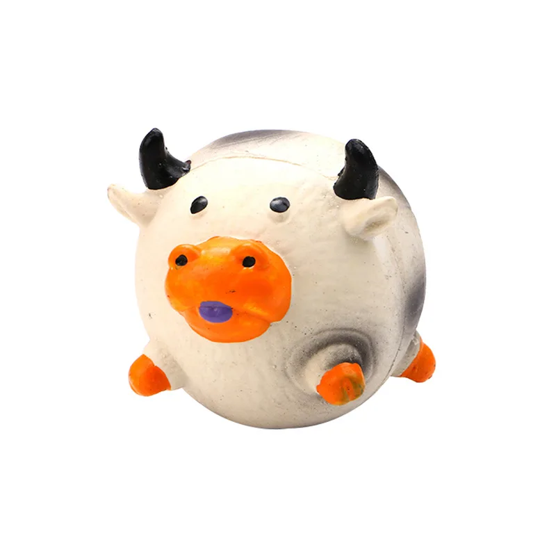 Pet Supplies Amazon Hot selling Animal Shaped Latex Toys Bite and Bite Washable Dog Toys