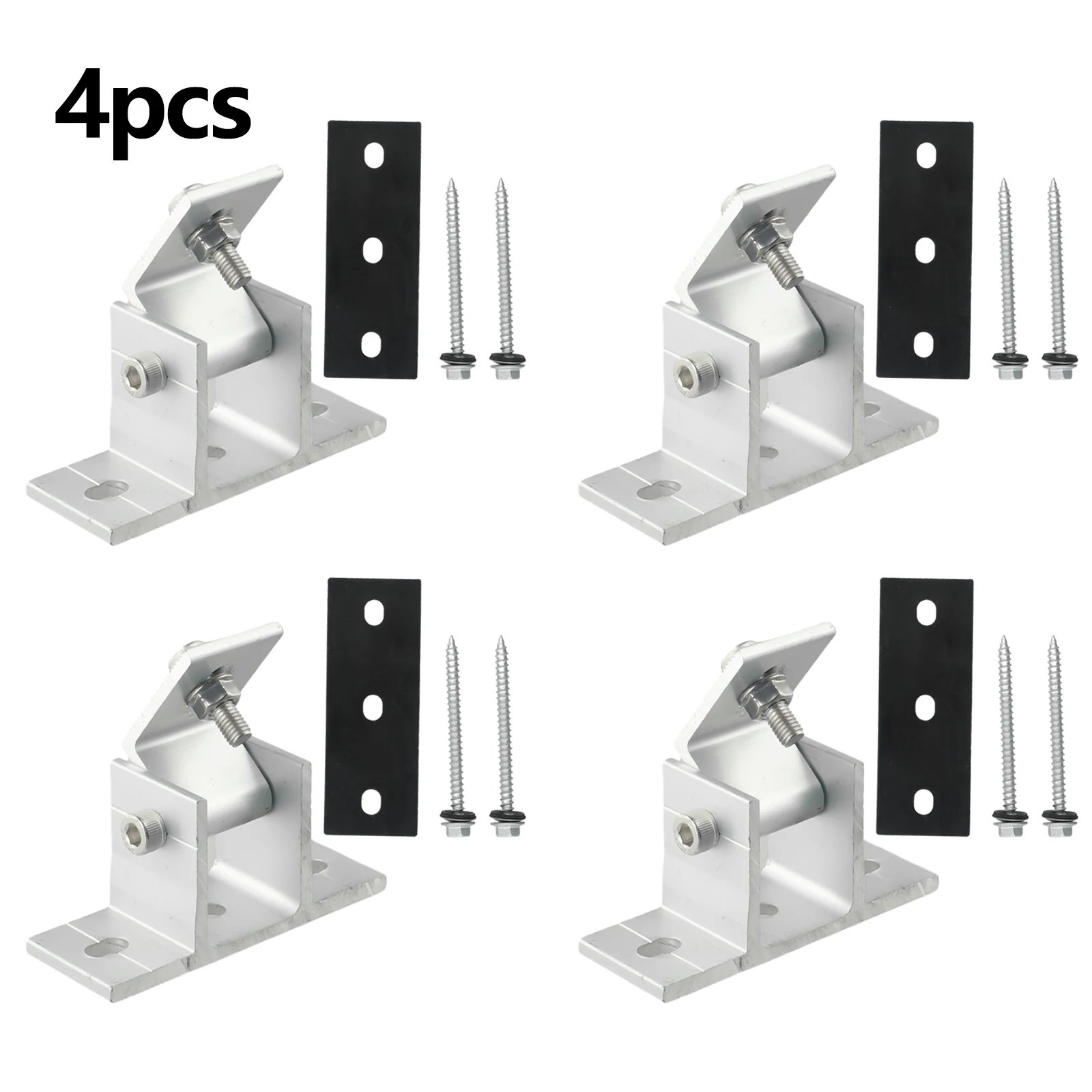 

Solar Panel Rotatable Elevation With Angle Bracket Roof Mounting Attachment Solar Panel Brackets Tilt Mounting Rail Support