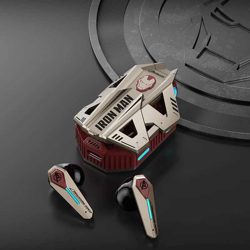 MARVEL PM01 Mecha Style Stereo-Bluetooth-Ohrhörer (TWS) mit aktiver Geräuschunterdrückung (ANC) für Android und IOS