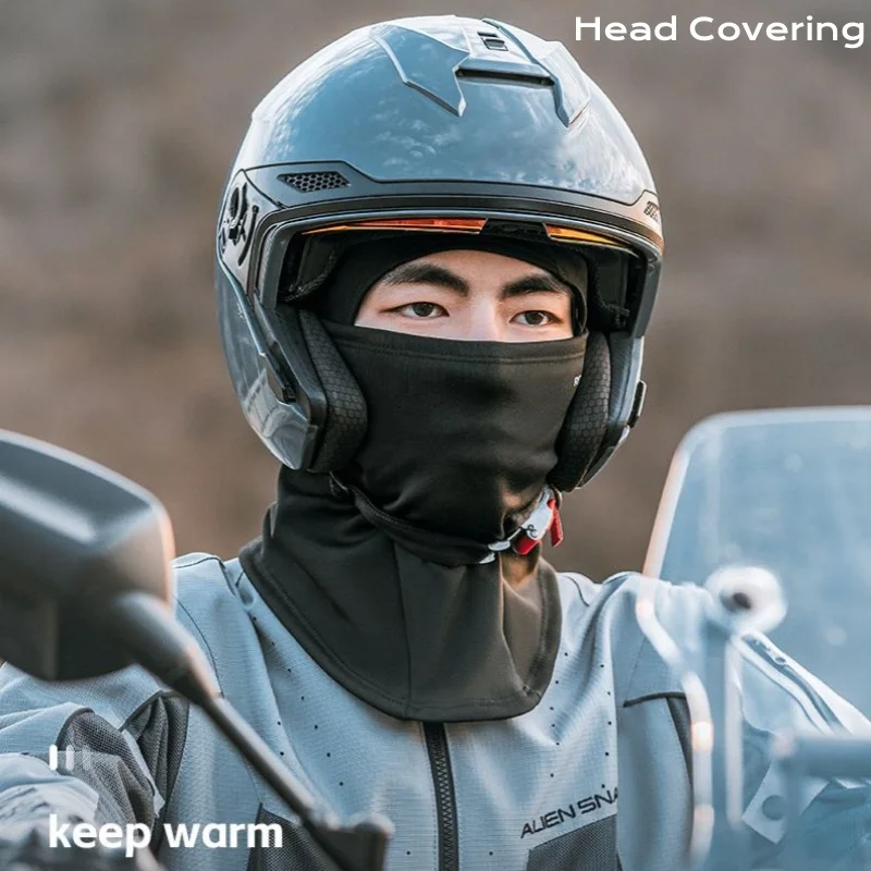 

Ice Silk Sunscreen Headgear Riding Mask Outdoor Motorcycle Full Face Windproof Scarf Men Women Warm Thick Velvet Skiing