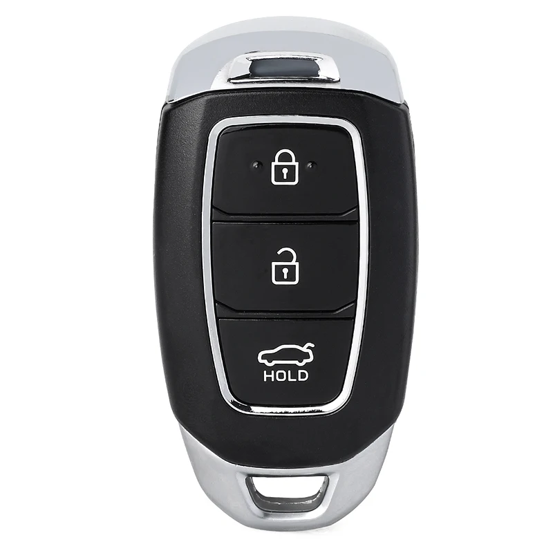 KEYECU 434MHz 6A 칩 P/N: 95440-AA300 FCC ID: MBEC3FOB2004 키리스 고 스마트 리모컨 키 포브 현대 엘란트라 2021 2022 2023용