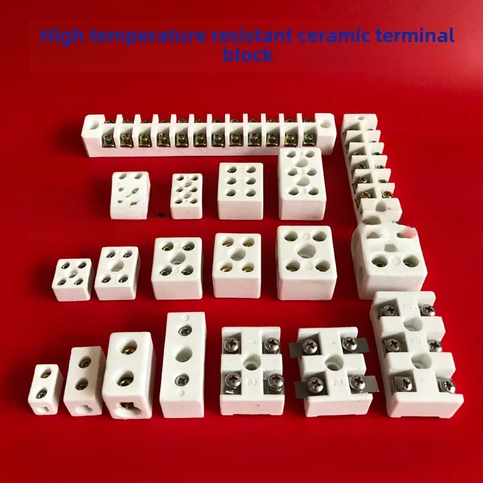 10PCS Ceramic terminals, high temperature resistant ceramic terminals, insulated porcelain joints