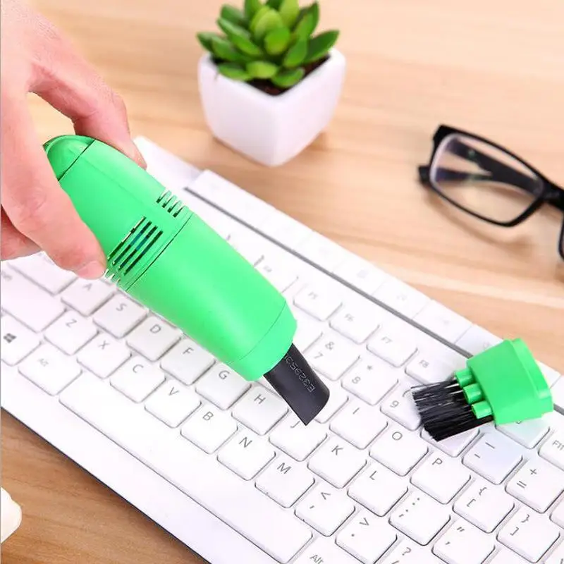 USB Keyboard Vacuum Cleaner Computer Keyboard Vacuum Cleaner Portable Mini Handheld PC Laptop Brush Dust Cleaning Kit view 5