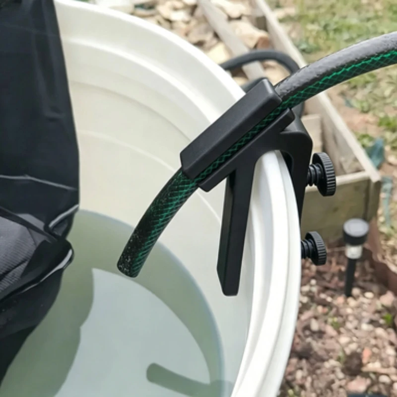 Adjustable Aquarium Hose Fixing Clip Fish Tank Water Pipe Holder Bucket Edge Siphon Tube Clamp Aquarium Water Changing Accessory
