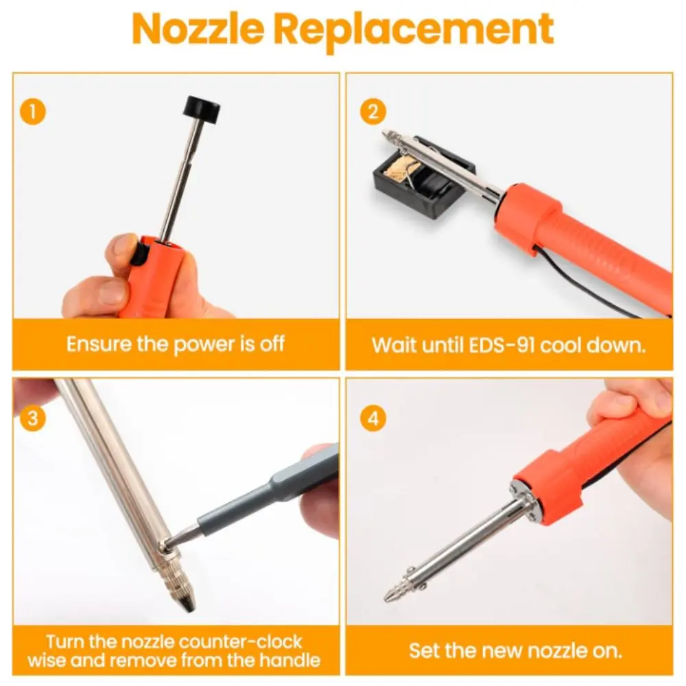 

ABS Material Electric Vacuum Solder Sucker 220V Professional Welding Desoldering Pump Needle Removal Electric Heating
