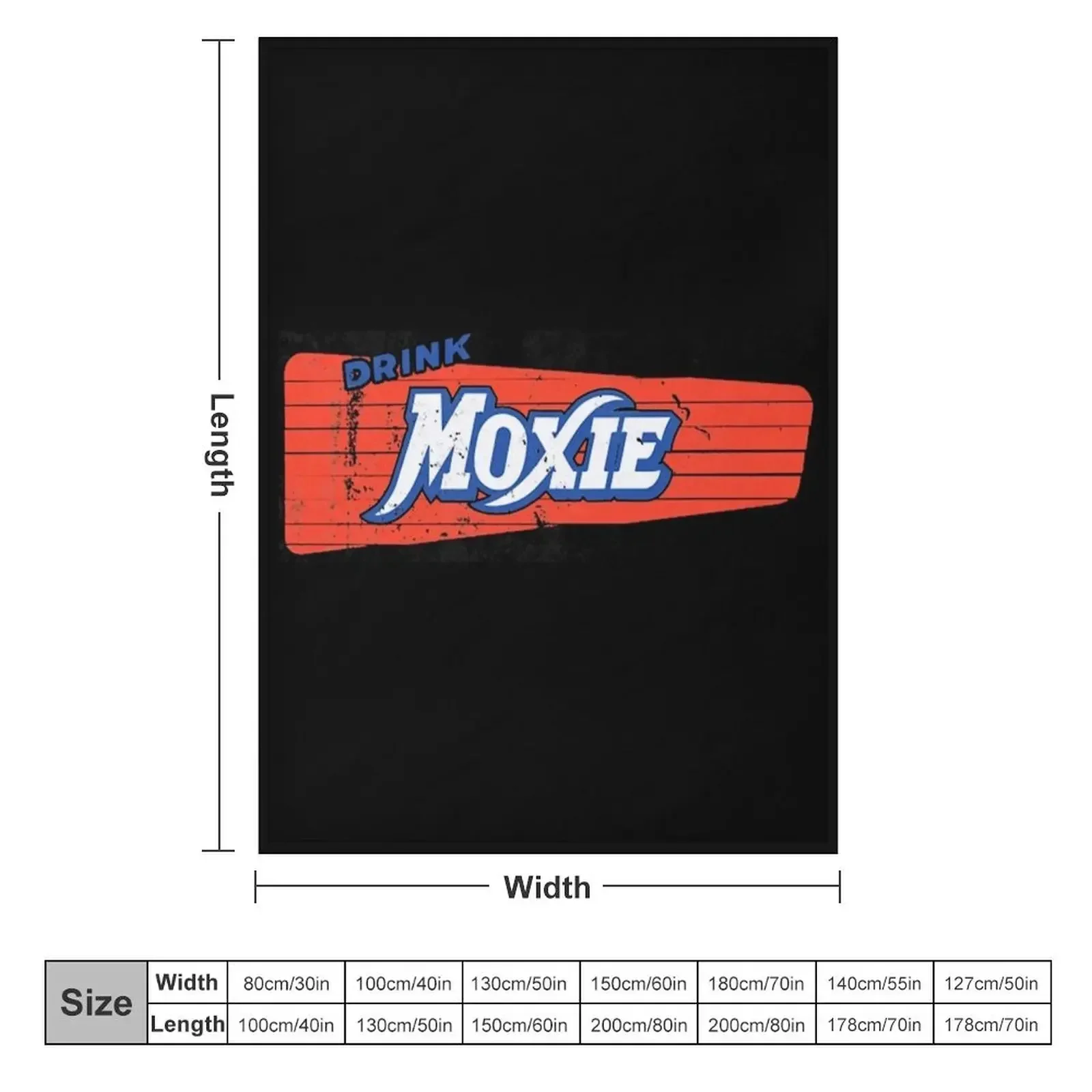 Drink Moxie Throw Blanket Decorative Sofas Soft Plush Plaid Soft Beds Sofa Throw Blankets