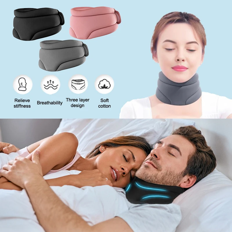 Sleeping Soft Foam Cervicorrect Neck Brace Pressure Relief Cervical Pain Vertebra Protection Neck Spine Brace Travel Nap Health