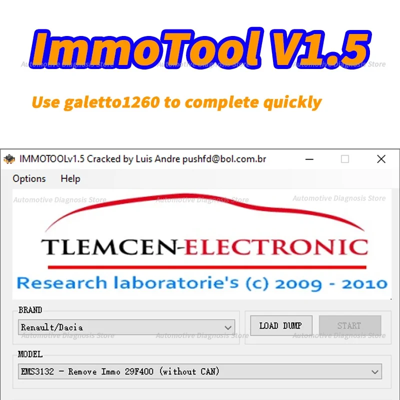 

4 в 1: программное обеспечение для ремонта автомобилей IMMO TOOL v1.5 + ImmoKiller V1.10 + Immo service v1.2 + функция deaktivации иммобилайзера EDC15, EDC16, EDC17, BSI + AE TOOL V1.3