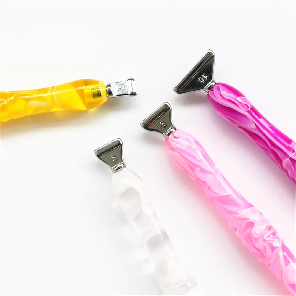 5D Resin Diamond Painting Pen Eco-friendly Alloy Replacement Pen Heads Multi Placers Point Drill Pens DIY Nail Art Tool