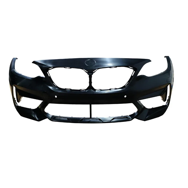 Suitable for F87 M2 Modified M2C Thunderbolt Version Car Body Kit of The Front Bumper Assembly  Center Grille Plastic