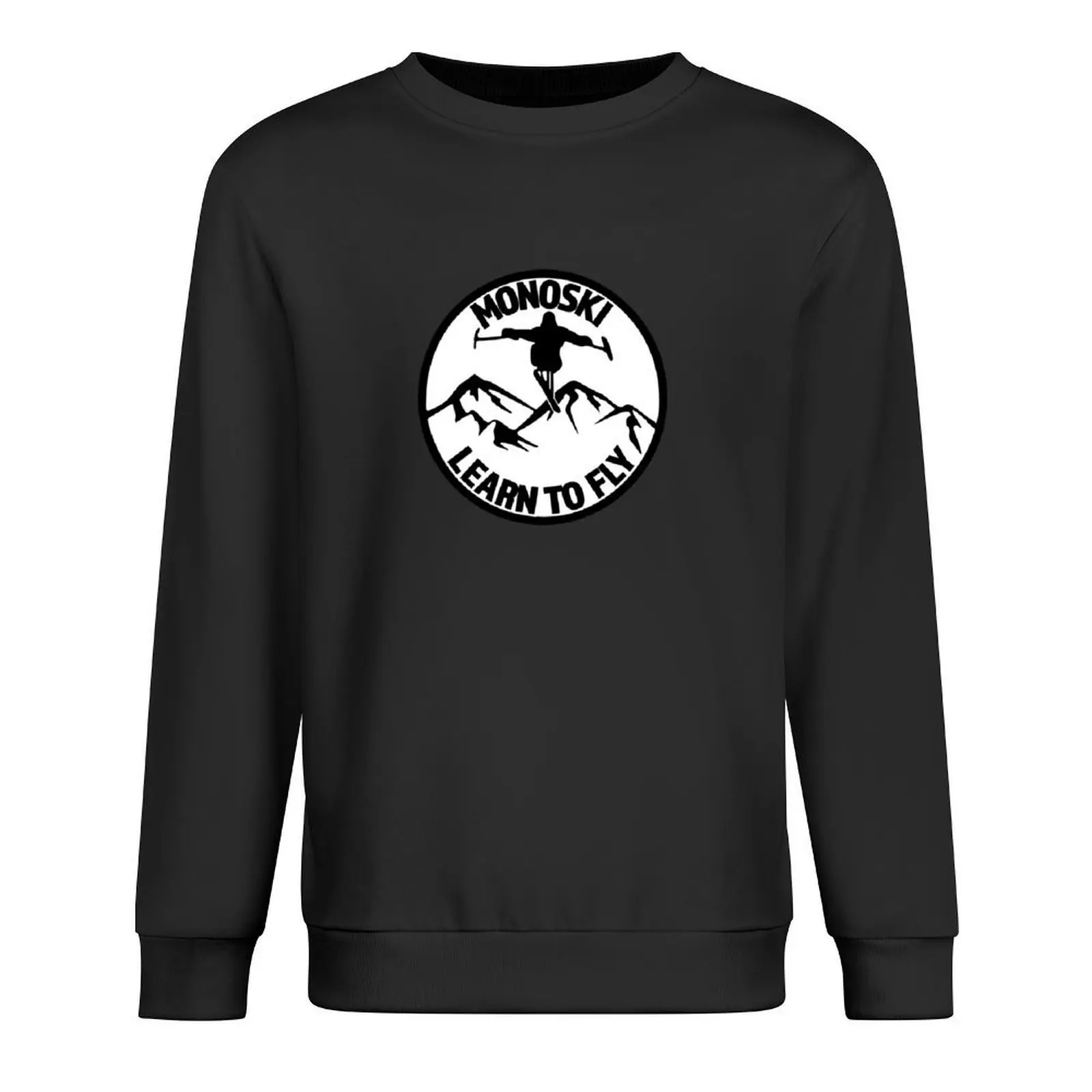 

MonoSki - Learn To Fly - Great Gift for the Monoskier Pullover aesthetic clothing mens clothing men's clothing sweatshirt men