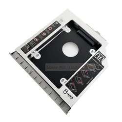 Bezel 2nd Hard Drive HDD SSD Optical Bay Caddy Frame Adapter Enclosure for HP EliteBook 8460P 8460W 8470P 8470W Series