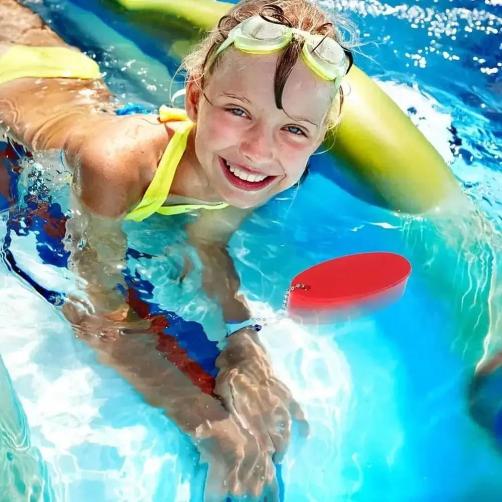 

Аксессуар для серфинга, овальный плавучий брелок из пенопласта, мягкий брелок-буй, плавающий плавающий брелок для ключей, морская лодка