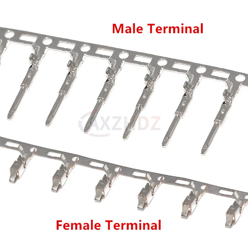 10/50 Sets JST SM2.54 2/3/4/5/6/7/8/9/10/11/12 Pin Pitch 2.54mm SM Female and Male wire connector housing SM-2P SM-2R SM2.54MM view 2