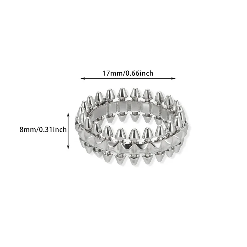 Edelstahl Vintage Kugel Ringe für Frauen Gold Farbe Geometrische Ringe Boho Schmuck Hip Hop Party Hochzeit Schmuck Geschenke