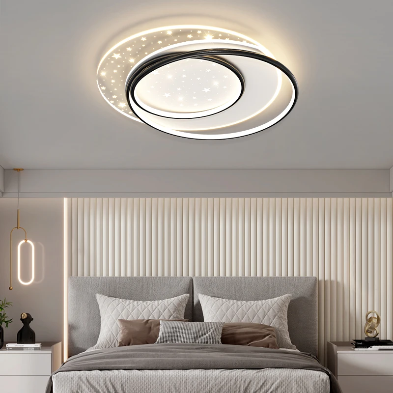 Morden Led Ceiling Lamp For Bedroom Living Room Kitchen Dining Table Corridor Aisle Balcon Remote Control Ceiling Light