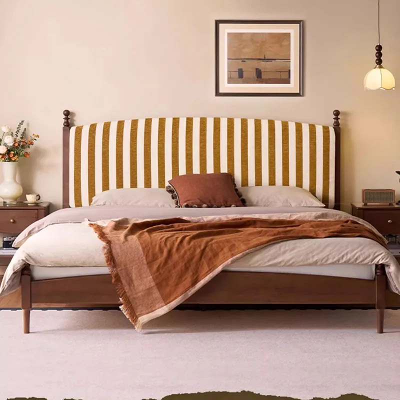 

Современная деревянная кровать, роскошный дизайн, экономия места, интерьер в китайском стиле, модная кровать, большой размер, Letto Matrimoniale, украшение для дома