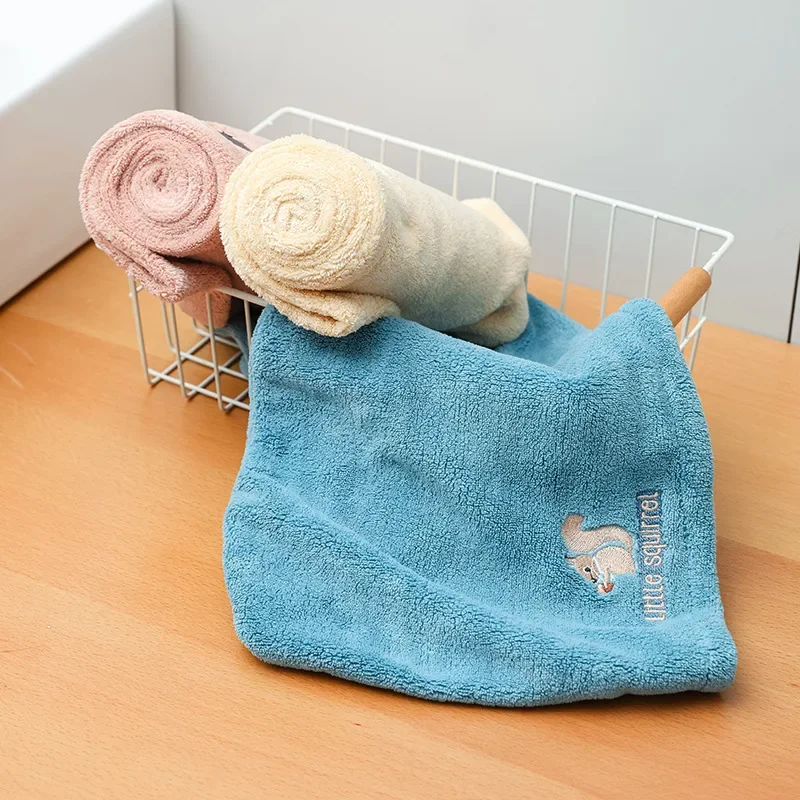 Dry hair cap Absorbent shower hair Quick-drying towel Baotou Cute children's long Thickened dry