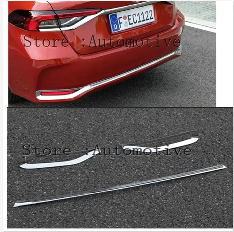 For Toyota Twelfth generation Sedan for Corolla E210 Prestige Altis 2019 2020 2021 Rear Reflector Fog Light Lamp Cover Trim