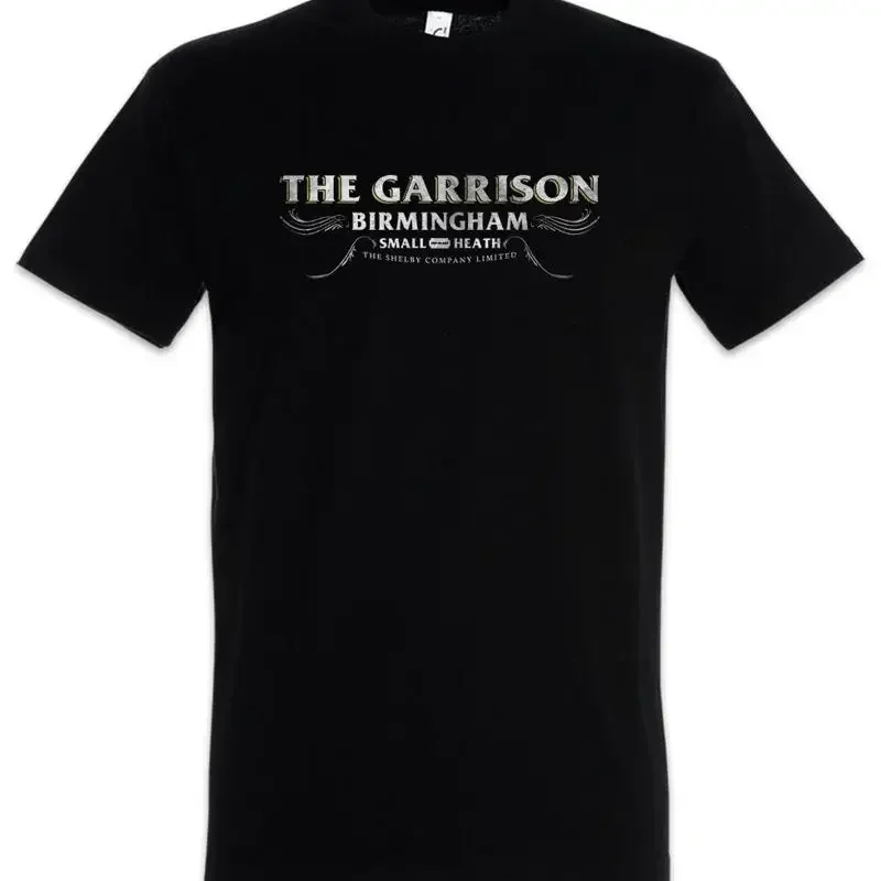 The Garrison T Shirt Birmingham Pub Peaky Bar Saloon Blinders Sign Logo Symbol