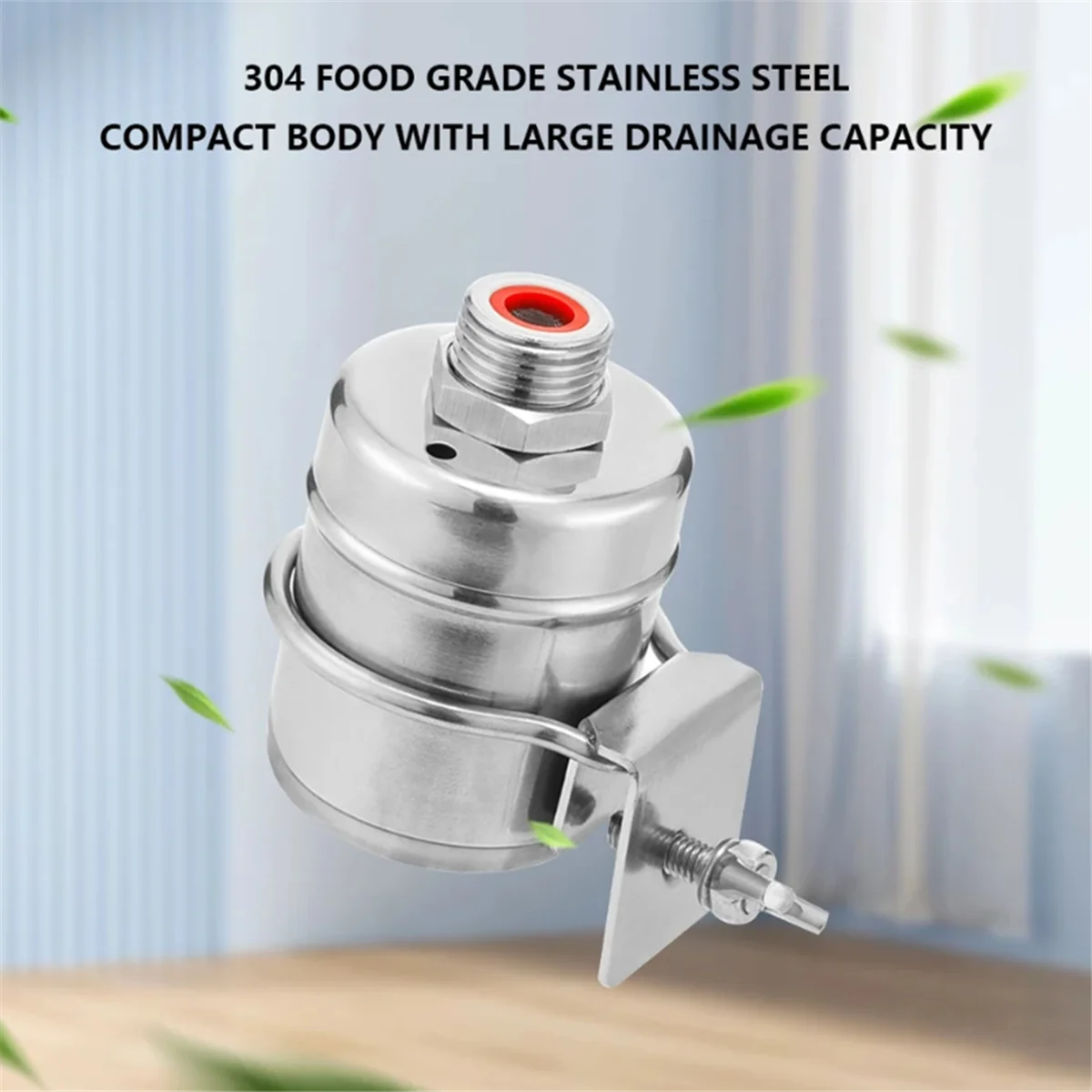 A62K صمام الطوف أوتوماتيكي بالكامل 1/2 بوصة ملء صمام صغير التحكم في مستوى المياه صمام الطوف لخزانات المياه (الجانب الضيق)