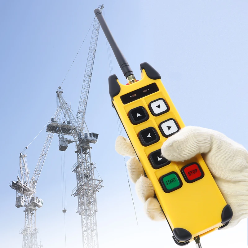 High quality 3000m long control distance 2 transmitter and 1 receiver industrial universal smart wireless crane remote control