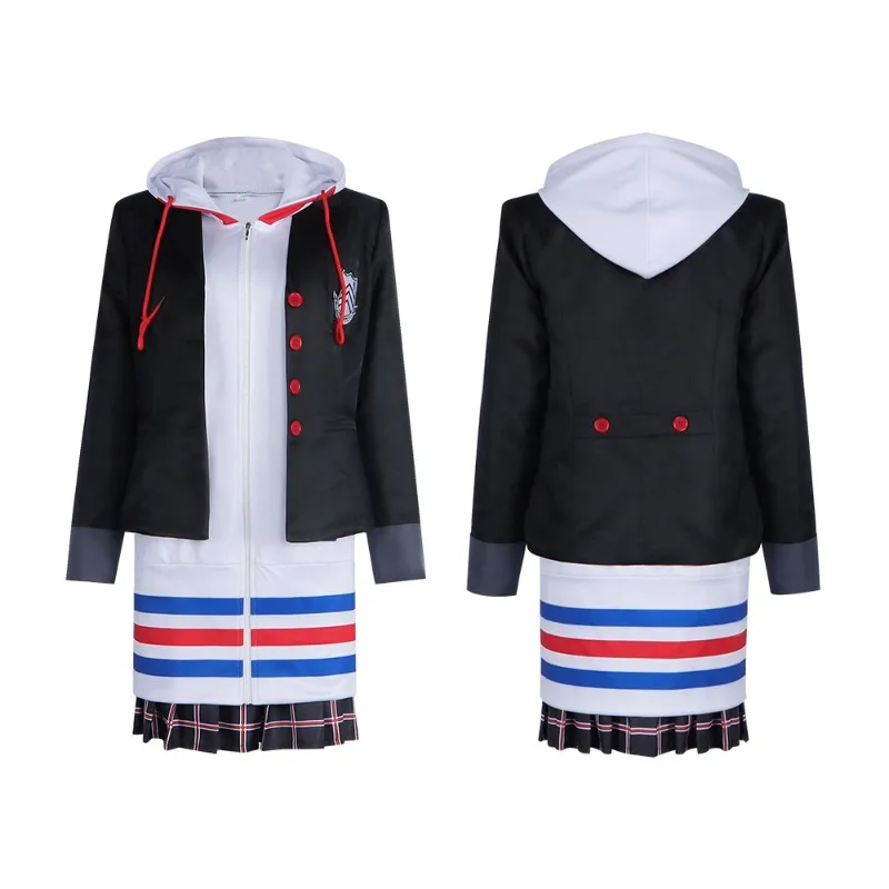 Cosplay Game Persona 5 Anne Costume Daily Japanese school uniform cosplay costume Halloween Anne Taka maki full set