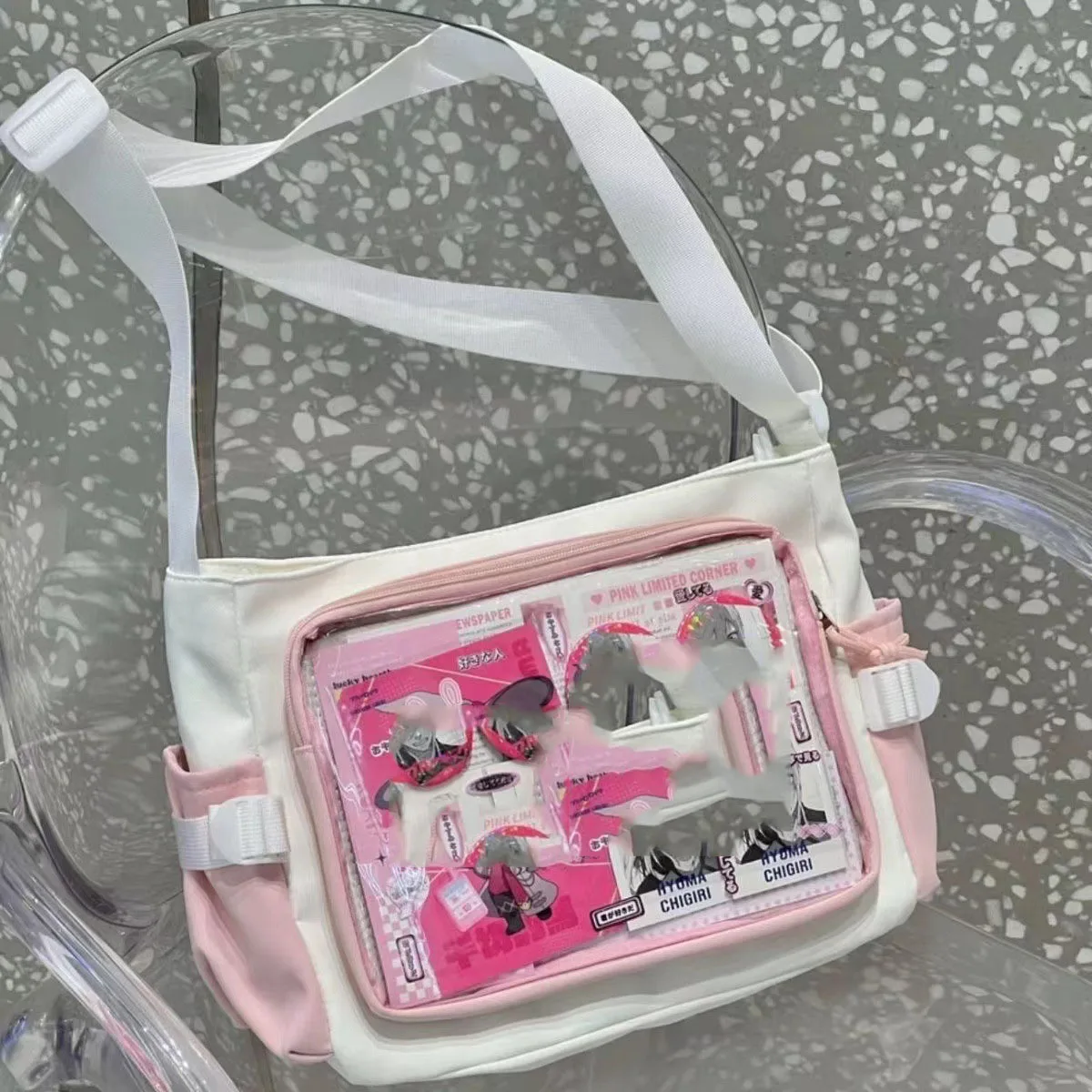 

Campus Versatile Simple Solid Color One-shoulder Crossbody Postman Bag For Girls Bag Y2K Dolls Bag Pain Package With A Splint