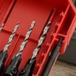 12PCS Countersink Drill Bit Set High Steel Tapered Counter Sink Bits With Adjustable Depth Stop For Woodworking Cabinet