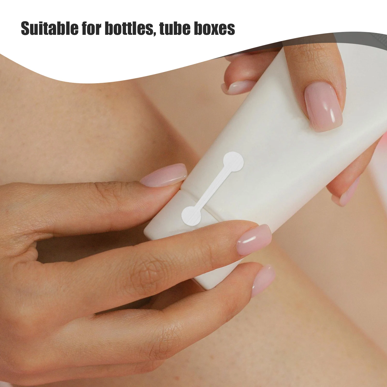 

500 Pcs Seal Sticker Self-adhesive Sealing Label Stickers Security Bag Package Silver for Packaging Secure Tamper Evident Seals