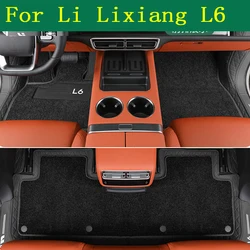 Lixiang l6用の自動カーフロアマット,さまざまなサイズのトランク用アクセサリー,2024,および2023