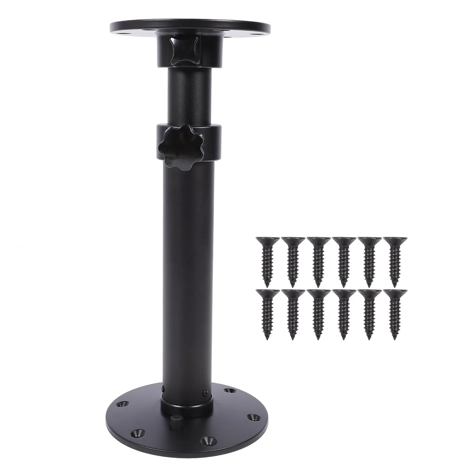 

RV Table Leg 18.11 To 27.76in Adjustable Aluminum Alloy Removable Table Base Mount for RV Campervan Boat Yacht Deck