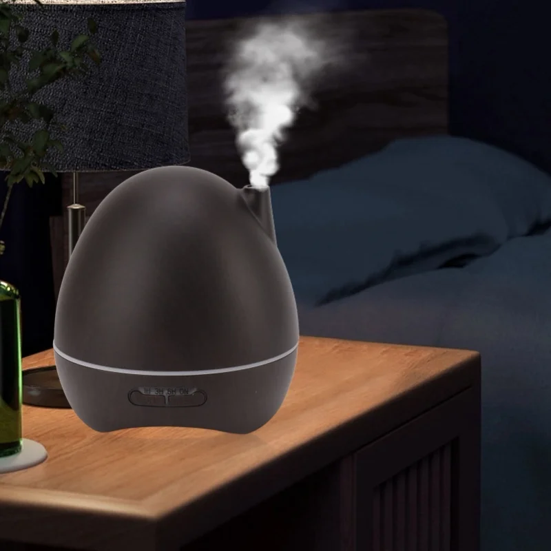

Quiet 300ml Aroma Essential Oil Diffuser Humidifier with 7 Color Night Light for Bedroom Living Room Office 110V 240V Auto Shut