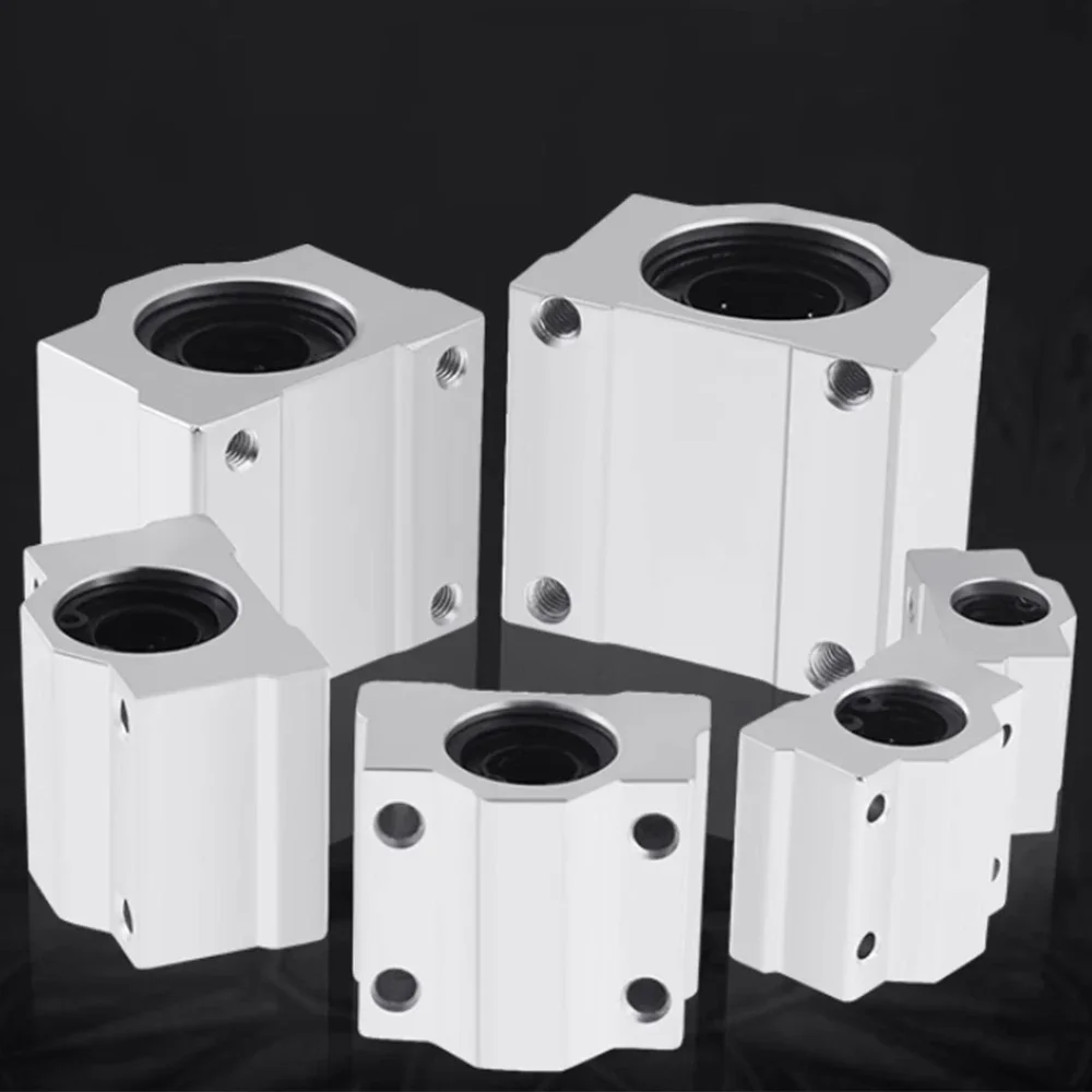 1pcs SCS6UU SCS10UU SCS12UU SCS13UU SCS16UU SCS20UU Linear Ball Bearing Block CNC Router for CNC Printer Shafts Rod parts