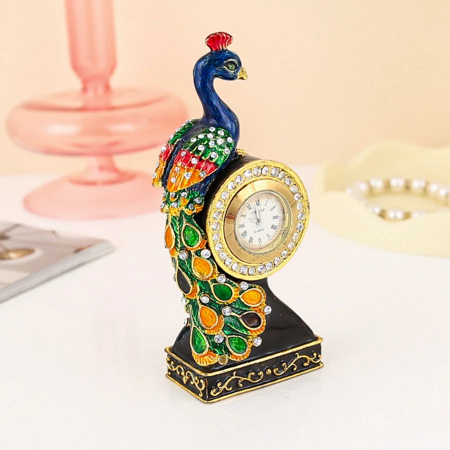 

Zml enamel peacock decorative ornament - high-end entryway & living room accent piece