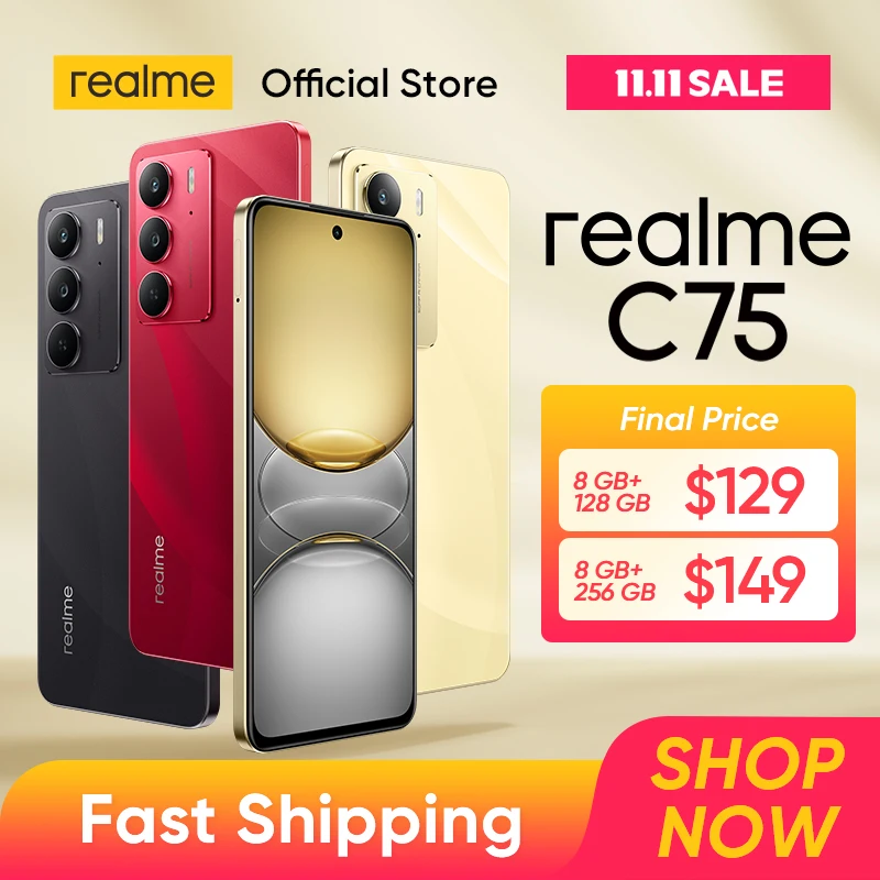 [Мировая премьера] Смартфон realme