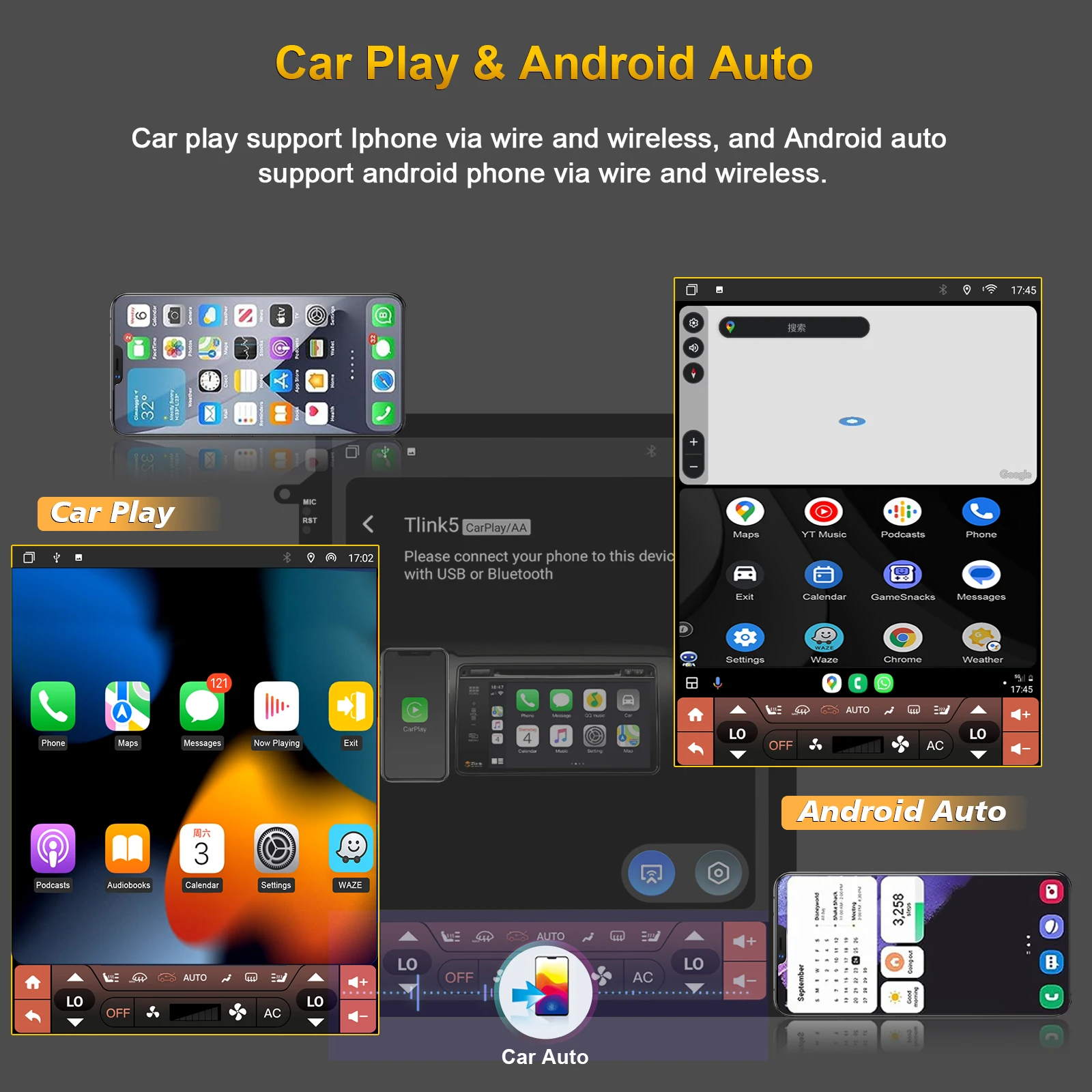Cheap Price Multimedia Android 13 GPS Navigation 10.4 Inch Screen Car Stereo Radio Video Play for Great Wall Motor C50 2012-2013